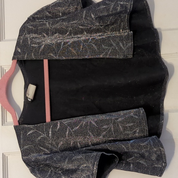 Cropped silver leaf bolero - Picture 4 of 5